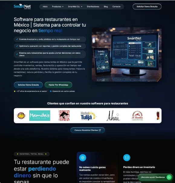 Servicio de rediseño de sitios web